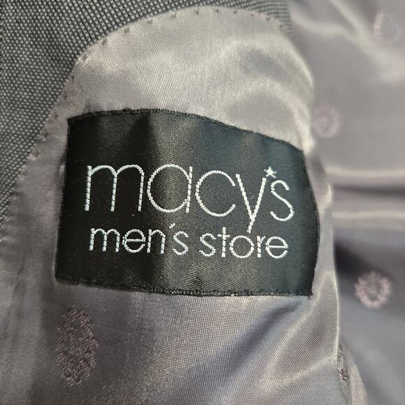 Lauren Ralph Lauren 100% Wool Blazer Sports Coat Men's 44L Stretch Dark Gray - Picture 10 of 15